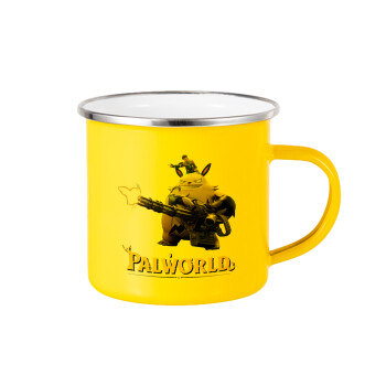 Palworld, Yellow Enamel Metallic Cup 360ml