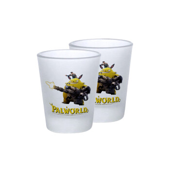 Palworld, Σφηνοπότηρα γυάλινα 45ml του πάγου (2 τεμάχια)