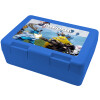 Children's cookie container BLUE 185x128x65mm (BPA free plastic)