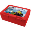 Children's cookie container RED 185x128x65mm (BPA free plastic)