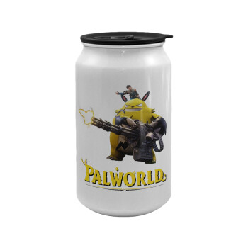 Palworld, Κούπα ταξιδιού μεταλλική με καπάκι (tin-can) 500ml