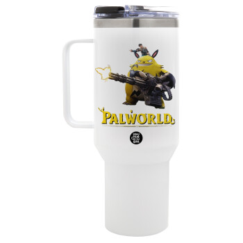 Palworld, Mega Stainless steel Tumbler with lid, double wall 1,2L