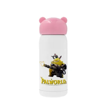 Palworld, Ροζ ανοξείδωτο παγούρι θερμό (Stainless steel), 320ml