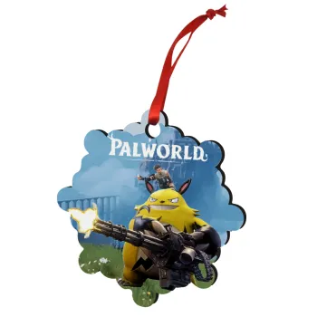 Palworld, Christmas ornament snowflake wooden 7.5cm