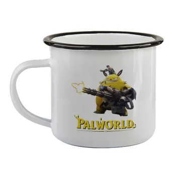 Palworld, Κούπα εμαγιέ με μαύρο χείλος 360ml