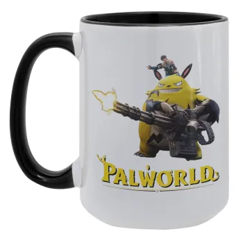 Palworld, Κούπα Mega 15oz, κεραμική Μαύρη, 450ml