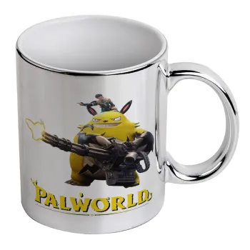 Palworld, Κούπα κεραμική, ασημένια καθρέπτης, 330ml