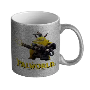 Palworld, Κούπα Ασημένια Glitter που γυαλίζει, κεραμική, 330ml