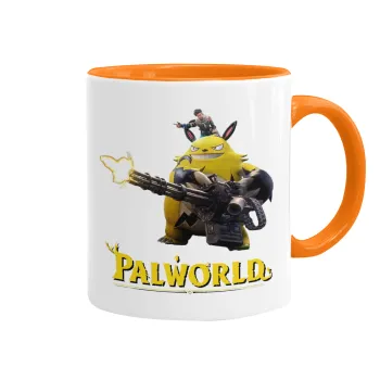 Palworld, Mug colored orange, ceramic, 330ml