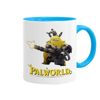 Palworld, Mug colored light blue, ceramic, 330ml