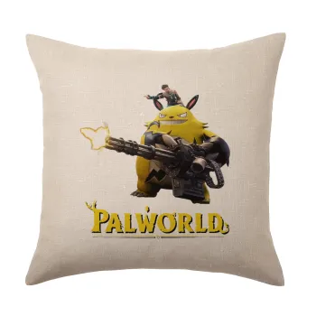Palworld, Μαξιλάρι καναπέ ΛΙΝΟ 40x40cm περιέχεται το  γέμισμα