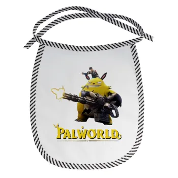 Palworld, Σαλιάρα μωρού αλέκιαστη με κορδόνι Μαύρη