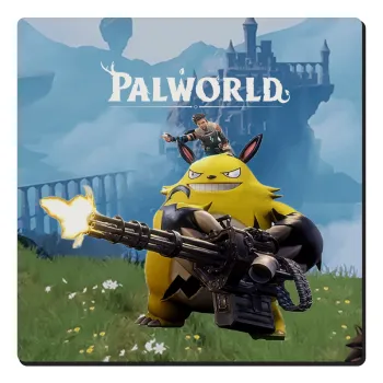 Palworld, Τετράγωνο μαγνητάκι ξύλινο 6x6cm