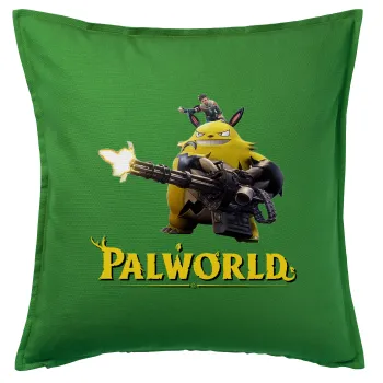 Palworld, Sofa cushion Green 50x50cm includes filling