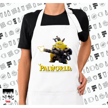 Palworld, Ποδιά μακριά Σεφ ολόσωμη με τσέπες white (ΕΝΗΛΙΚΩΝ)