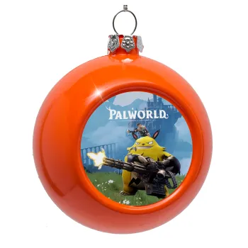 Palworld, Orange Christmas tree ornament bauble 8cm