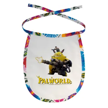 Palworld, Σαλιάρα μωρού αλέκιαστη με κορδόνι Χρωματιστή