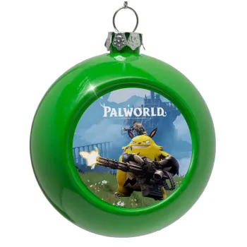 Palworld, Green Christmas tree ornament bauble 8cm
