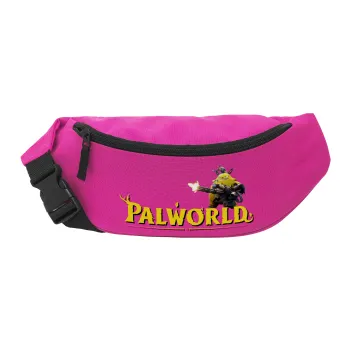 Palworld, Unisex waist bag (banana) in PINK color with 2 pockets