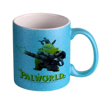 Palworld, Κούπα Σιέλ Glitter που γυαλίζει, κεραμική, 330ml