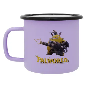 Palworld, Κούπα Μεταλλική εμαγιέ ΜΑΤ Light Pastel Purple 360ml