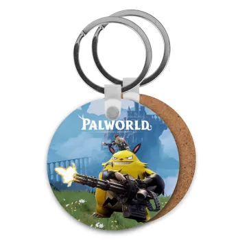 Palworld, Μπρελόκ Ξύλινο στρογγυλό MDF Φ5cm