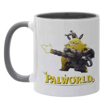 Palworld, Κούπα χρωματιστή γκρι, κεραμική, 330ml
