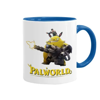 Palworld, Κούπα χρωματιστή μπλε, κεραμική, 330ml