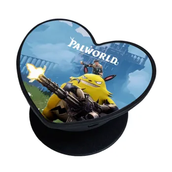 Palworld, Phone Holders Stand  καρδιά Μαύρο Βάση Στήριξης Κινητού στο Χέρι