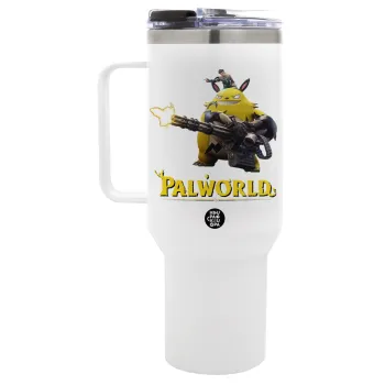 Palworld, Mega Tumbler με καπάκι, διπλού τοιχώματος (θερμό) 1,2L