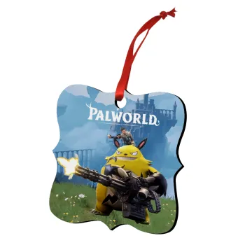 Palworld, Στολίδι Χριστουγεννιάτικο στολίδι polygon ξύλινο 7.5cm