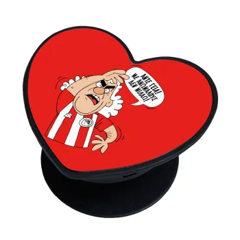 Τάκης, Άντε γεια, με ανώμαλους δεν μιλάω!, Phone Holders Stand  καρδιά Μαύρο Βάση Στήριξης Κινητού στο Χέρι