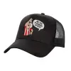 Adult Structured Trucker Hat, with Mesh, Dark Army (100% COTTON, ADULT, UNISEX, ONE SIZE)