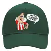 Adult Ultimate Hat GREEN, (100% COTTON DRILL, ADULT, UNISEX, ONE SIZE)