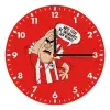 Wooden wall clock (20cm)