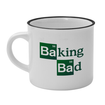 Baking Bad, Κούπα κεραμική vintage Λευκή/Μαύρη 230ml