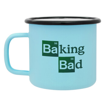 Baking Bad, Κούπα Μεταλλική εμαγιέ ΜΑΤ σιέλ 360ml