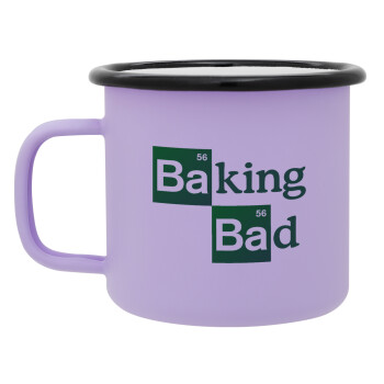 Baking Bad, Κούπα Μεταλλική εμαγιέ ΜΑΤ Light Pastel Purple 360ml