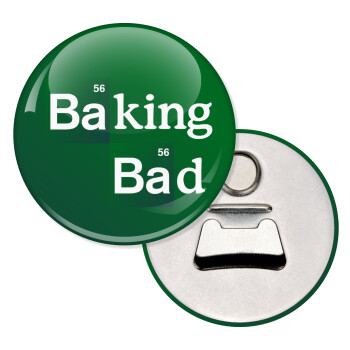 Baking Bad, Μαγνητάκι και ανοιχτήρι μπύρας στρογγυλό διάστασης 5,9cm