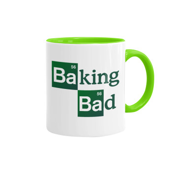 Baking Bad, Mug colored light green, ceramic, 330ml