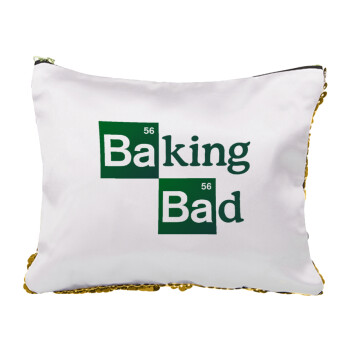 Baking Bad, Τσαντάκι νεσεσέρ με πούλιες (Sequin) Χρυσό