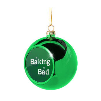 Baking Bad, Χριστουγεννιάτικη μπάλα δένδρου Πράσινη 8cm