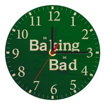 Baking Bad, Ρολόι τοίχου ξύλινο plywood (20cm)