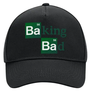 Baking Bad, Adult Ultimate Hat BLACK, (100% COTTON DRILL, ADULT, UNISEX, ONE SIZE)