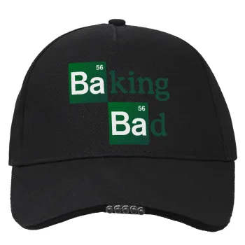 Baking Bad, Work & Activity LED Light Cap – Perfect for Night & Low Light Conditions (100% COTTON, ADULT, UNISEX)