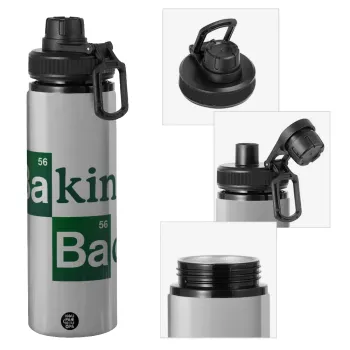 Baking Bad, Metallic water bottle with safety cap, 850ml aluminum