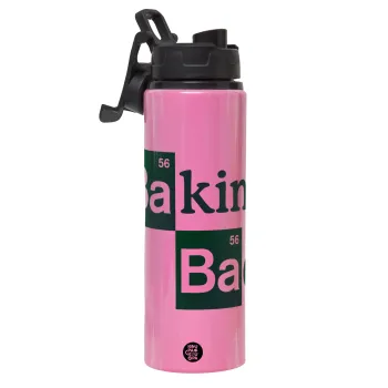 Baking Bad, Μεταλλικό παγούρι νερού με καπάκι ασφαλείας, αλουμινίου 850ml