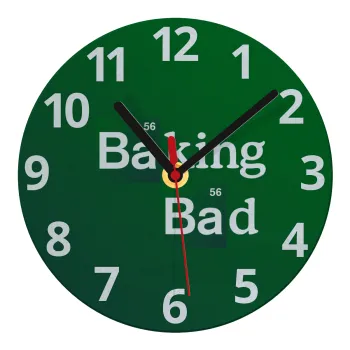 Baking Bad, Ρολόι τοίχου γυάλινο (20cm)