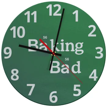 Baking Bad, Ρολόι τοίχου γυάλινο (30cm)