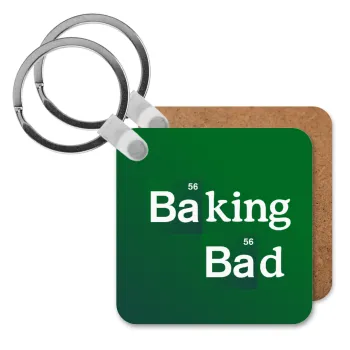 Baking Bad, Μπρελόκ Ξύλινο τετράγωνο MDF